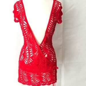 Guess crochet top or swim wear cover, perfect for summer!